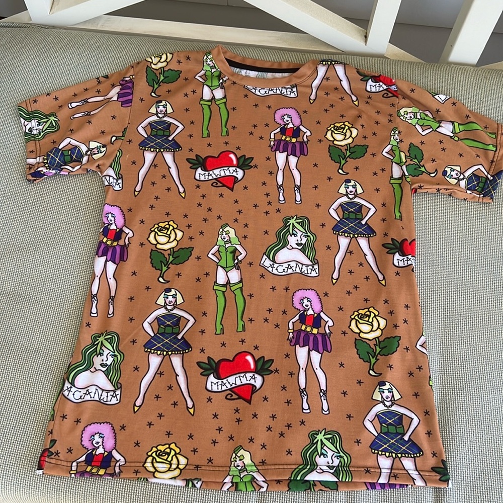 Official Laganja Estranja Graphic Tee Merch; Size Large.